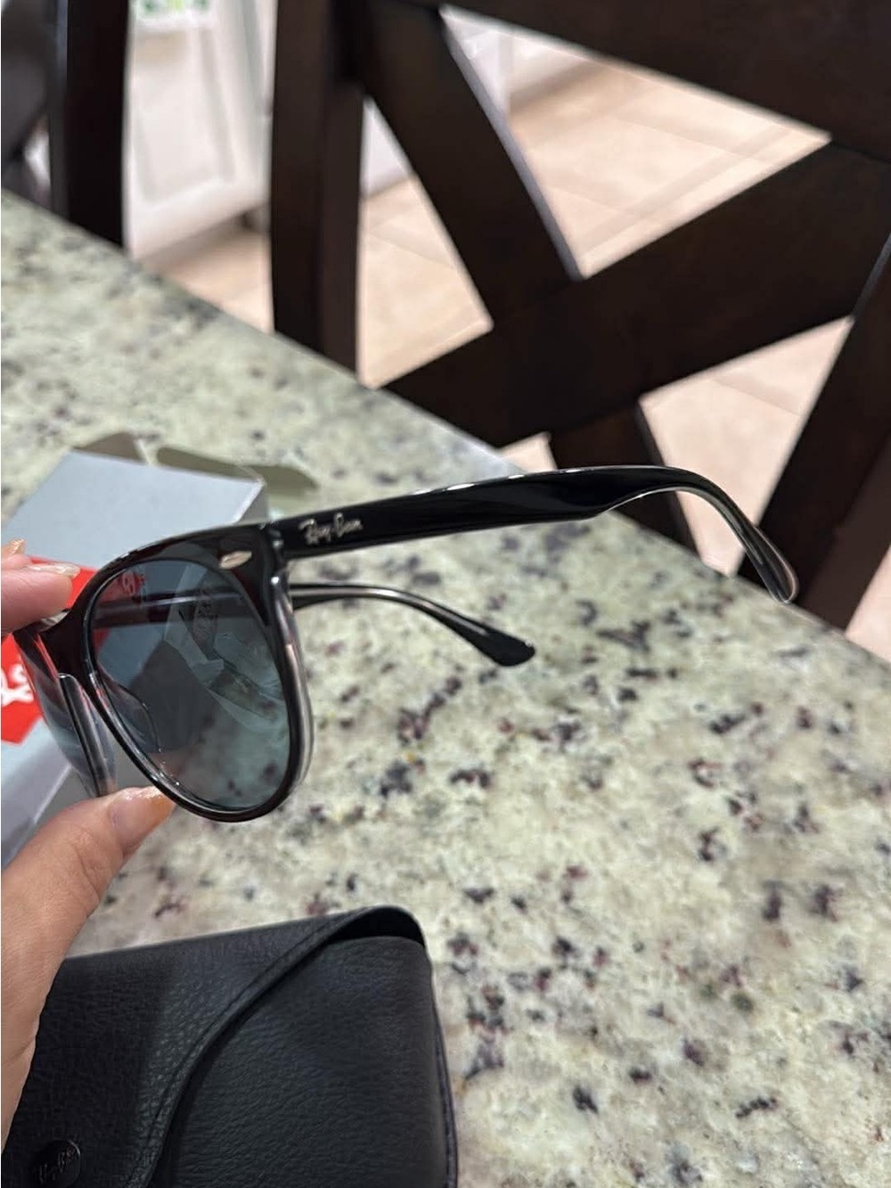 Ray Ban Wayfarer II Sunglasses - Picture 3 of 5